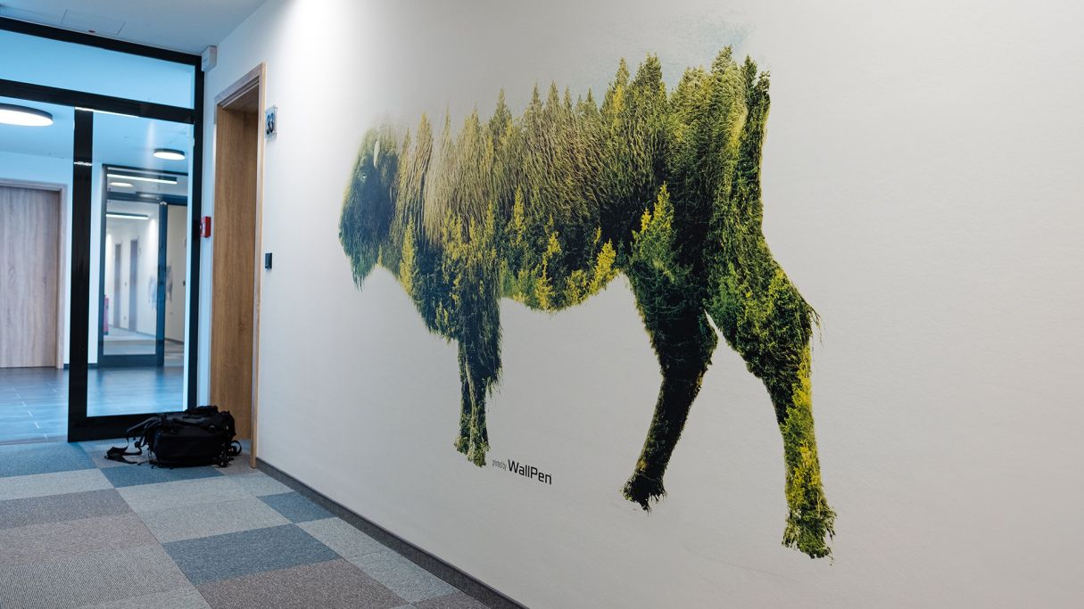 WallPen Wanddruck - Pferd mit Naturmotiv